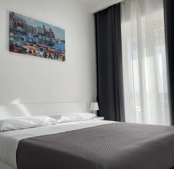 景色の見えるスタンダード４人部屋, Terrazza Don Mario Bed&breakfast
