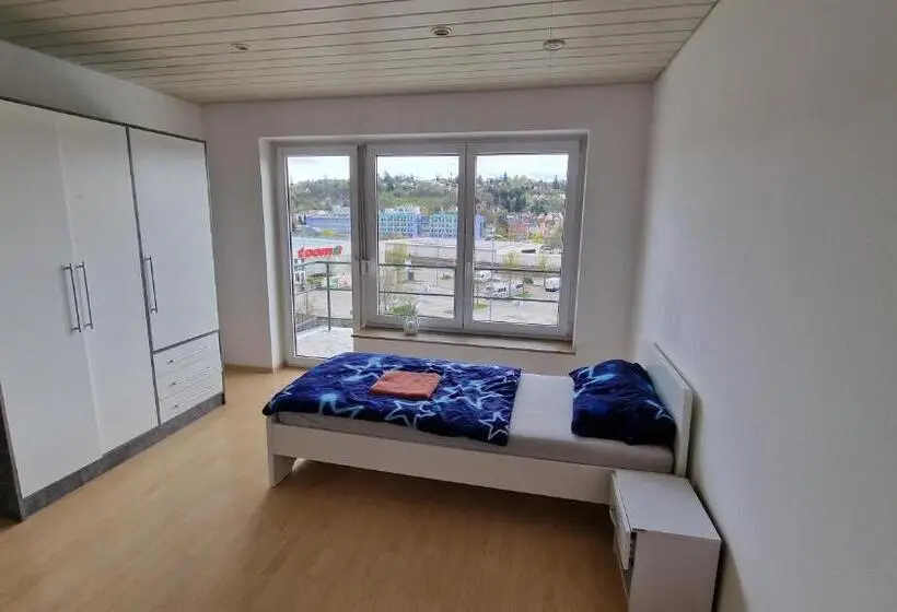 バルコニー付きスタンダードルーム, Rooms & Apartments Schwäbisch Gmünd