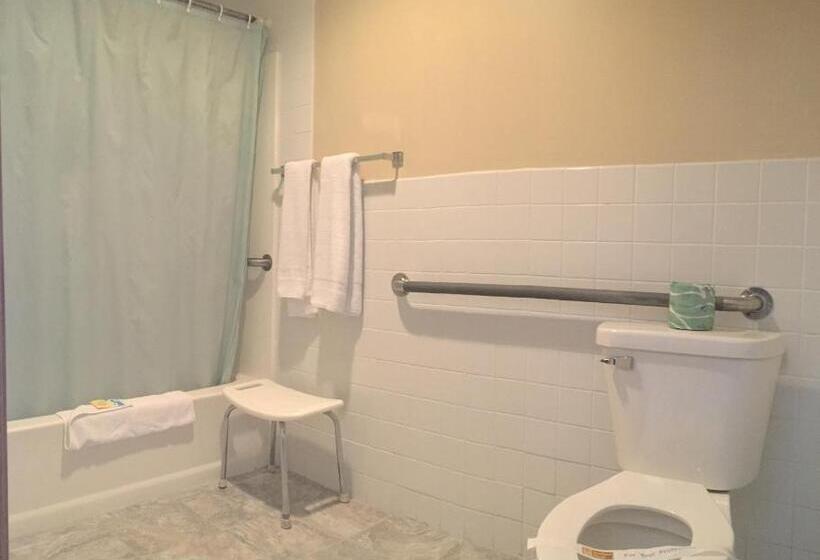장애인을 위한 킹사이즈 침대 스탠다드 룸, Budget Host Inn Fridley
