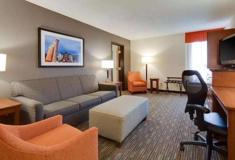 キングサイズベッドのデラックススイート, Drury Inn & Suites Columbia Stadium Boulevard