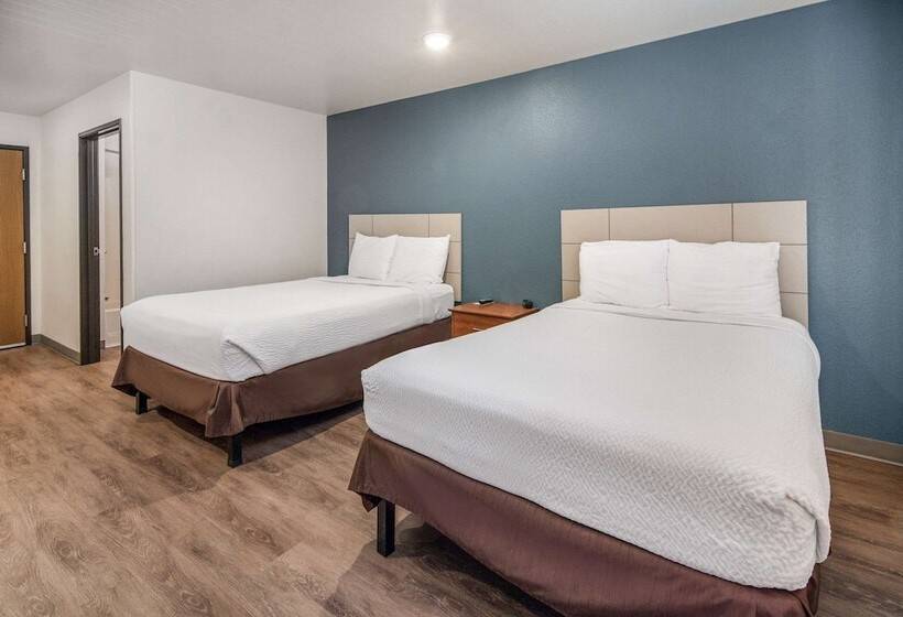 2ダブルベッドのスタンダードルーム, Woodspring Suites Denton