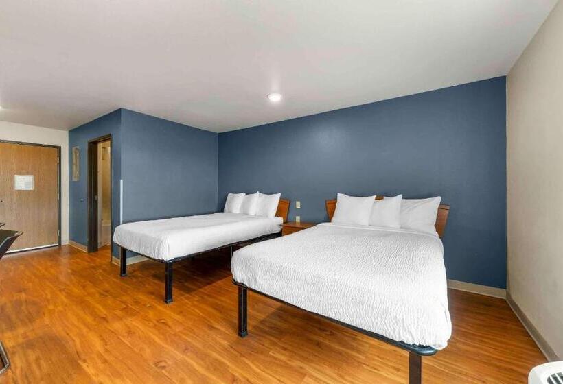 Номер Стандарт 2 Двуспальные Кровати, Extended Stay America Select Suites  Oklahoma City  Norman
