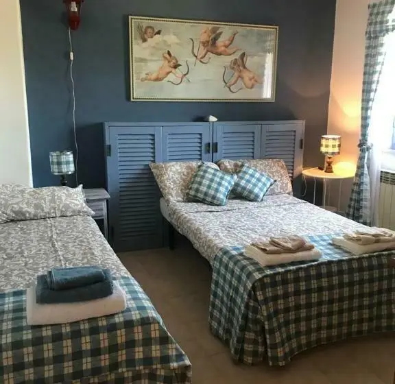 Habitació Familiar Vista Muntanya, B&b Le Grette