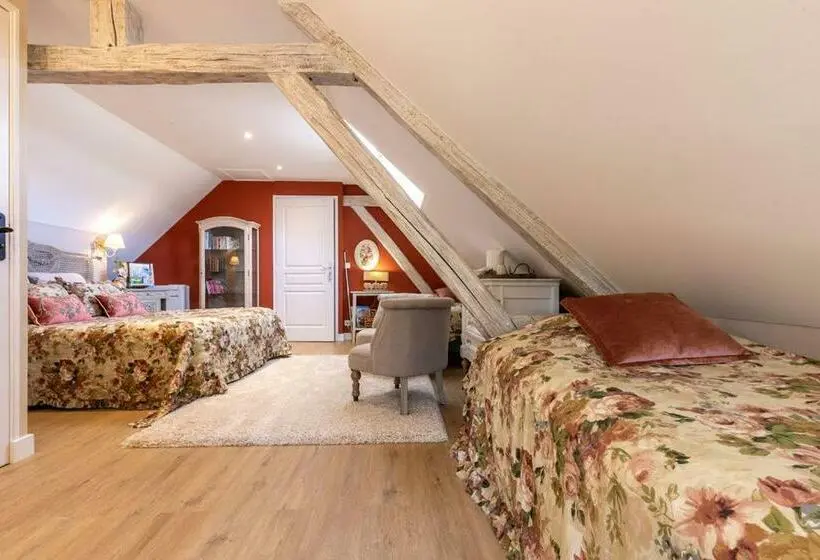 ファミリールーム, Le Clos Des Roses Chambres Et Tables D Hôtes