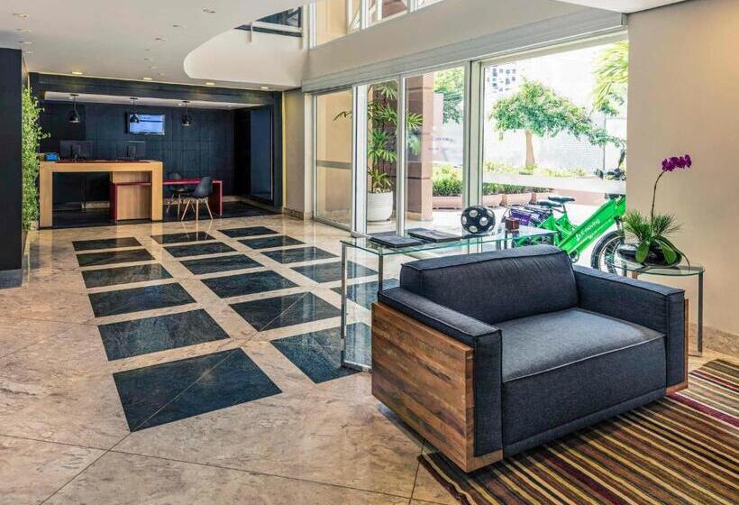 آپارتمان 1 خوابه با بالکن, Get A Flat 403 Jardins   Estacionamento Incluso
