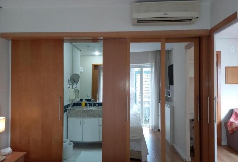 آپارتمان 1 خوابه با بالکن, Get A Flat 403 Jardins   Estacionamento Incluso