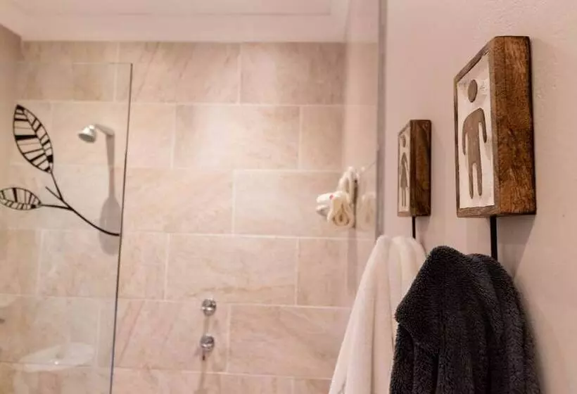اتاق لوکس با تخت بزرگ, Earthbound Guest House
