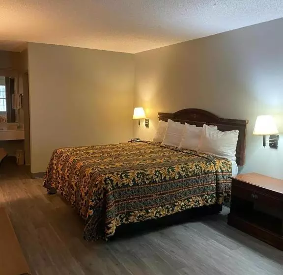 キングサイズベッドのスタンダードルーム, Nola Inn