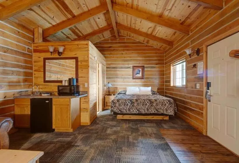 キングサイドベッドのスタンダードワンルーム, Rock Crest Lodge And Cabins