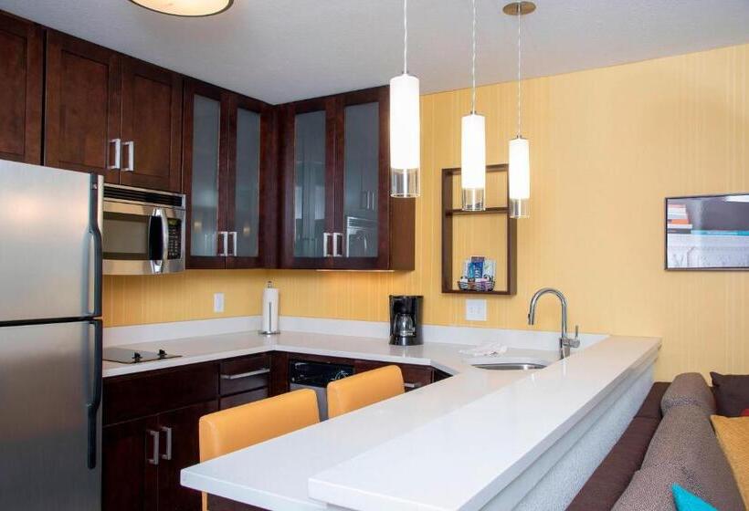 Студио Стандарт Кровать Кинг, Residence Inn By Marriott Akron South/green