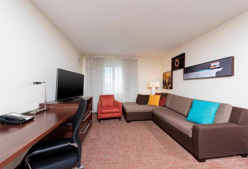 带2个卧室的套房, Residence Inn By Marriott Akron South/green