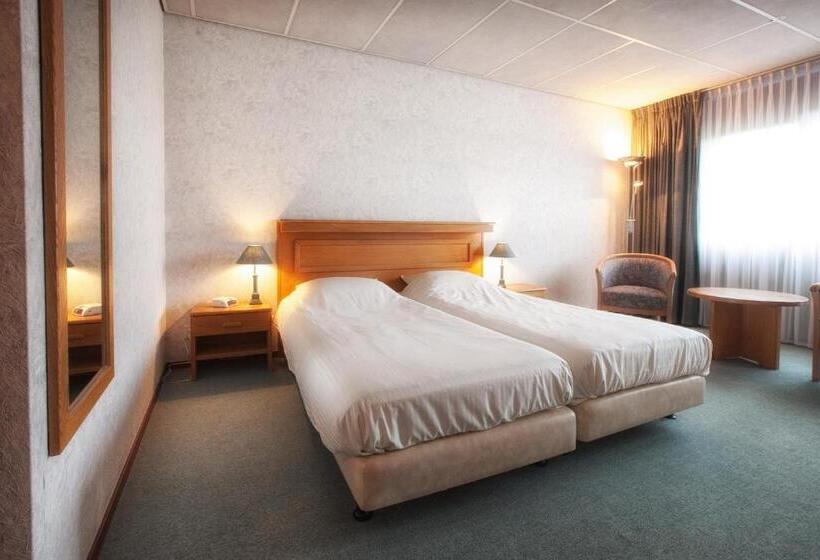 اتاق استاندارد با تراس, Fletcher Hotel Restaurant De Borken