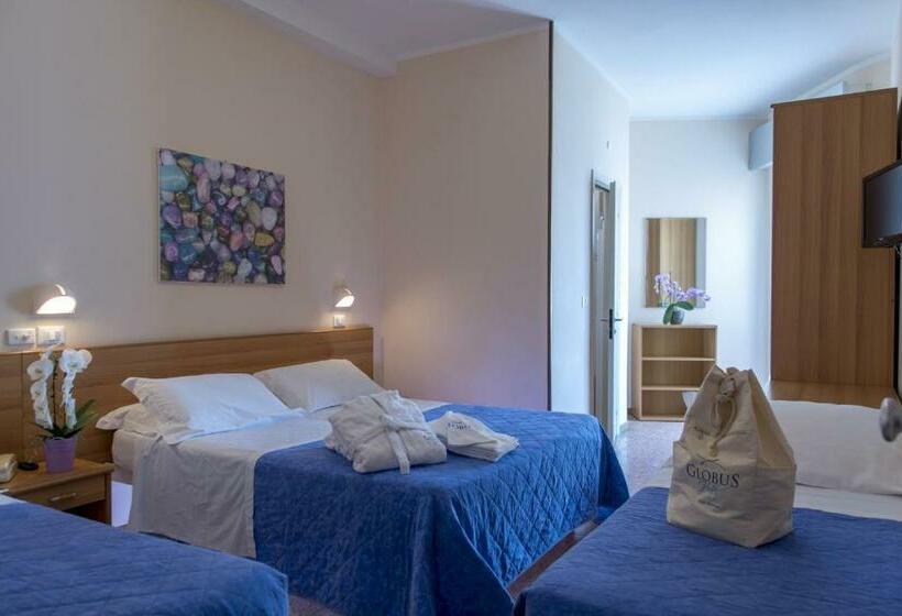 带海景标准四人间, Globus