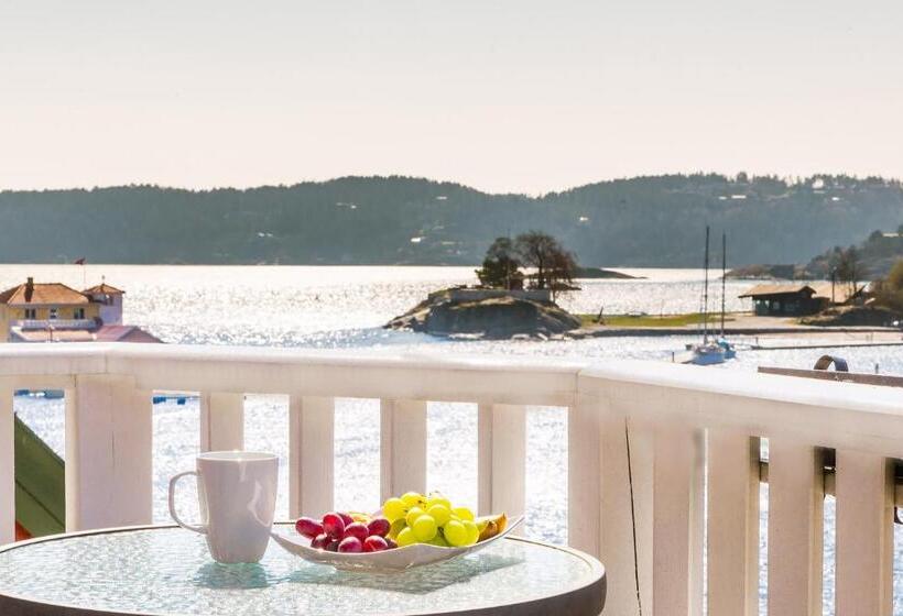 수피리어 스위트 바다 전망, Victoria Hotel Kragerø