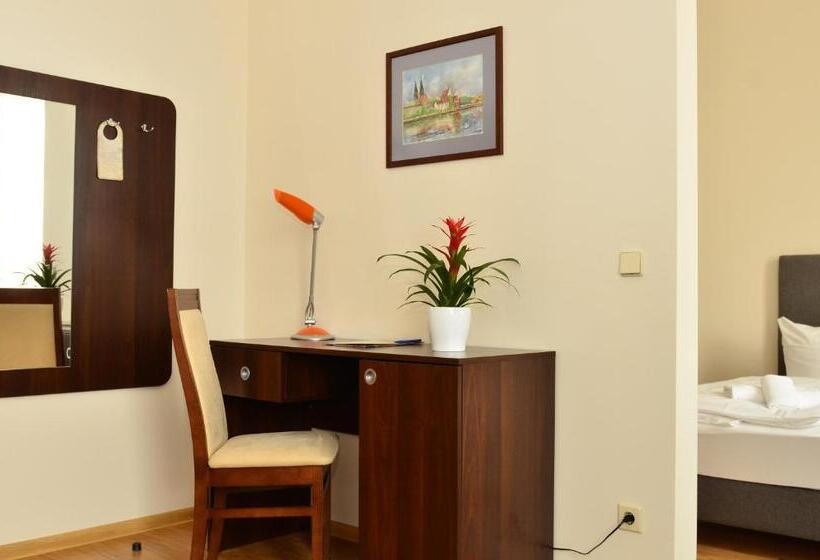 اتاق راحتی یک تخته, City Residence Hotel Frankfurt Oder Bahnhof