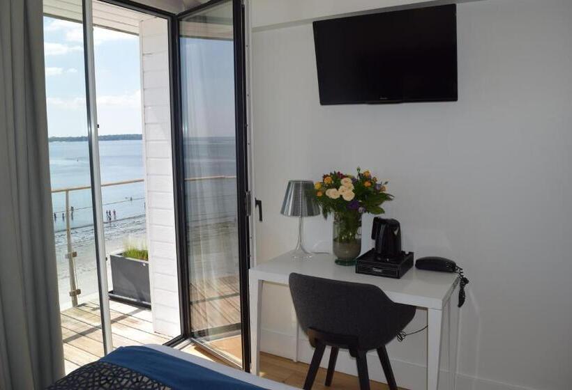 חדר סטנדרט נוף לים, Les Sables Blancs