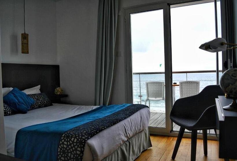 חדר סטנדרט נוף לים, Les Sables Blancs