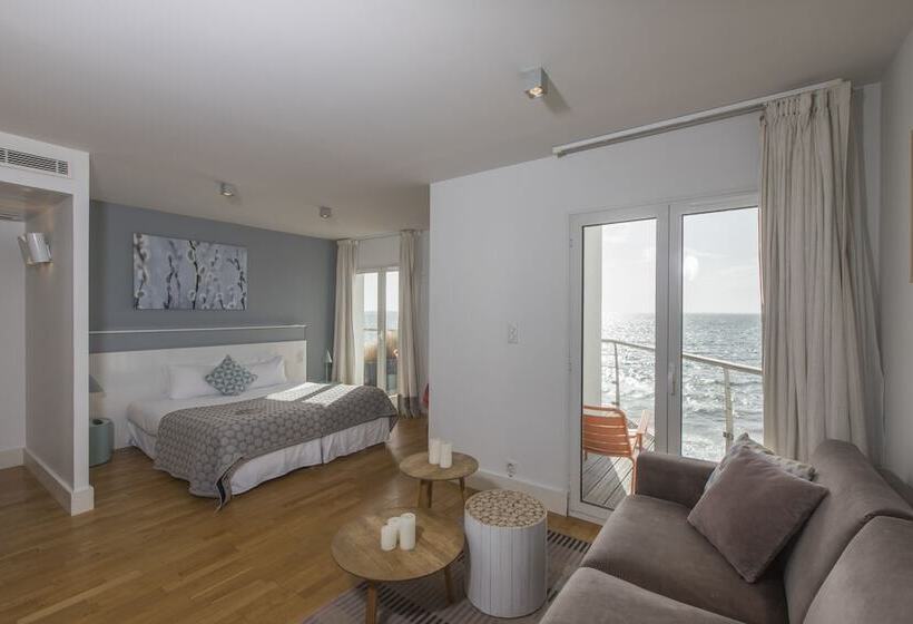 סוויטת ג'וניור נוף לים, Les Sables Blancs