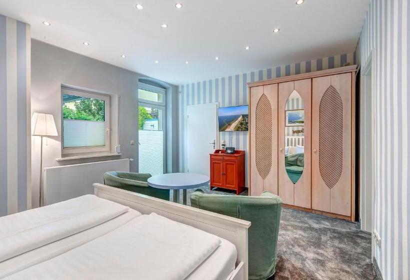 标准间带露台, Villa Seeschloßchen