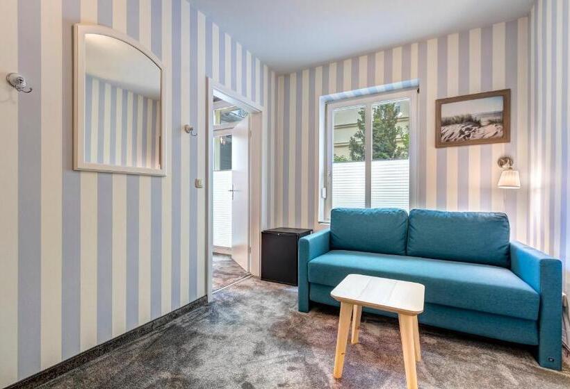 标准间带露台, Villa Seeschloßchen