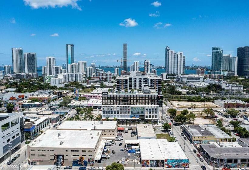 חדר סטנדרט עם מיטת קינג, Arlo Wynwood Miami