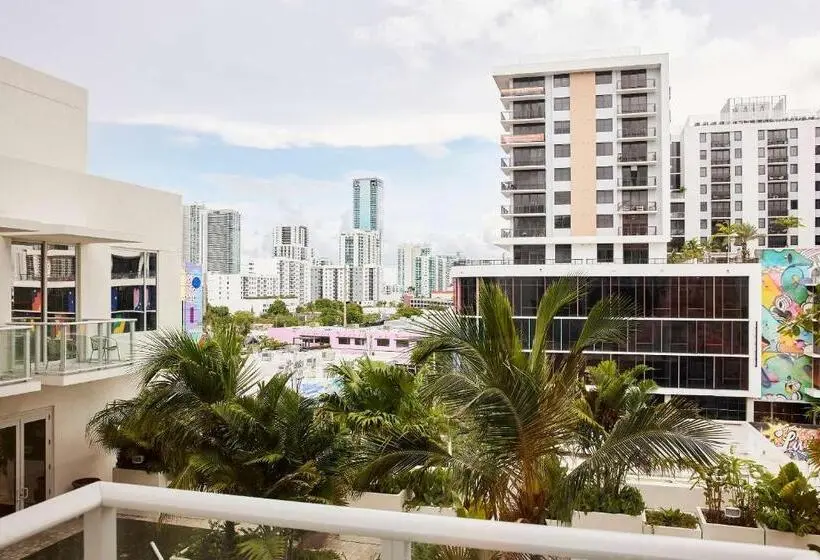 اتاق استاندارد با تخت بزرگ, Arlo Wynwood Miami