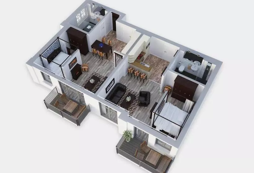 スイート(家族用), Aparthotel Bernstein
