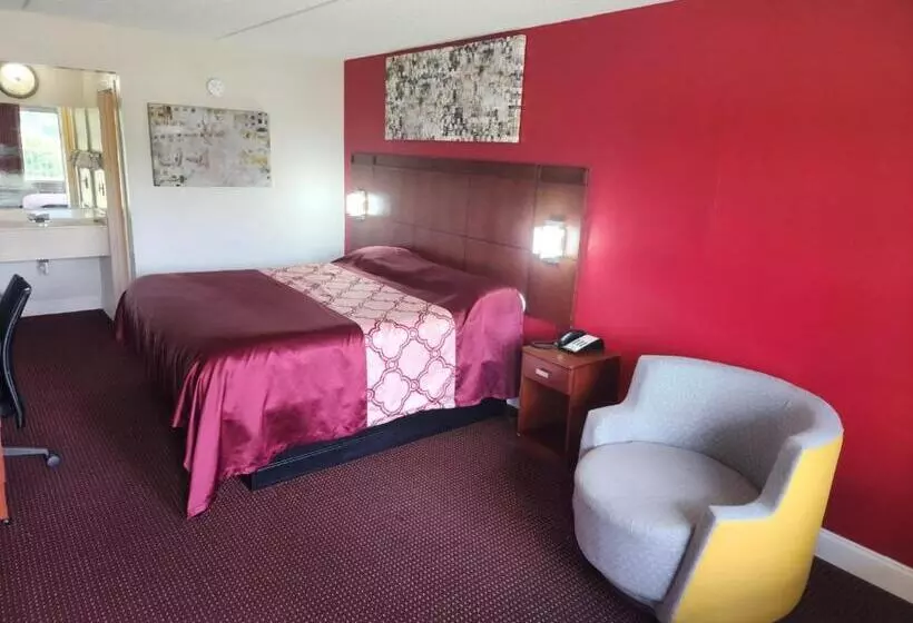 キングサイズベッドのスタンダードルーム, American Inn Chesapeake  Portsmouth