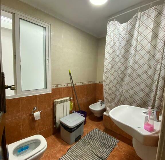 스탠다드 룸 공동 욕실, Pensión Santa Clara