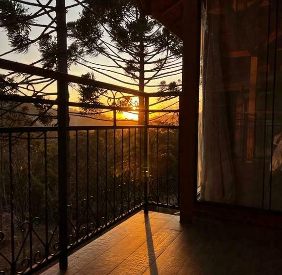 バルコニー付きデラックスルーム, Pousada Gressoney Mountain