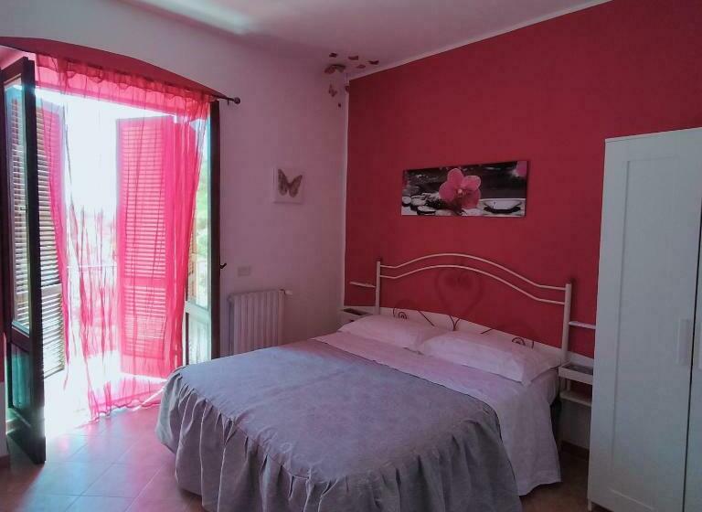 חדר סטנדרט נוף לים עם מרפסת, Agriturismo Raggio Di Sole Nonna Giovina