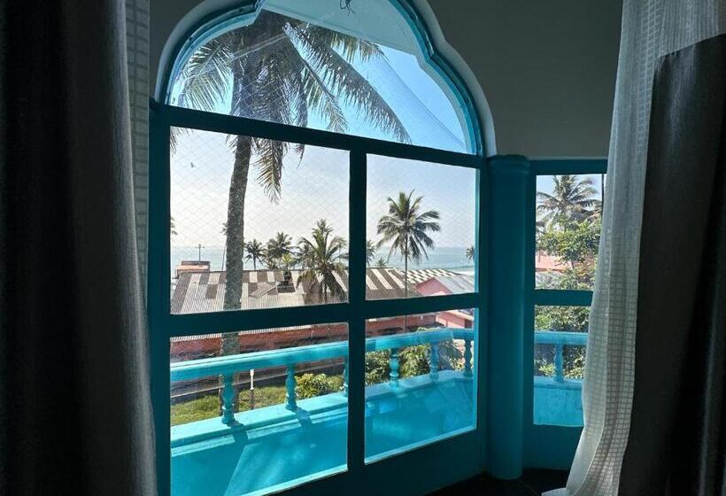 Quarto Estandar Vista Mar, Soul Hostels, Varkala   Black Beach