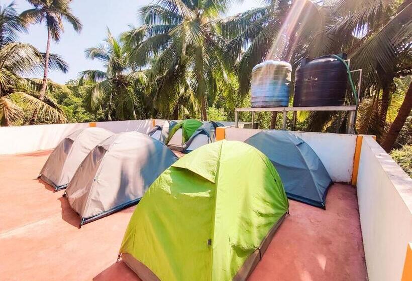 Tenda Padrão, Soul Hostels, Varkala   Black Beach