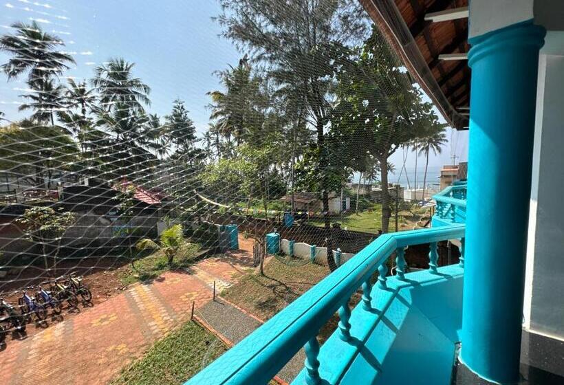 Quarto Deluxe com Sacada, Soul Hostels, Varkala   Black Beach