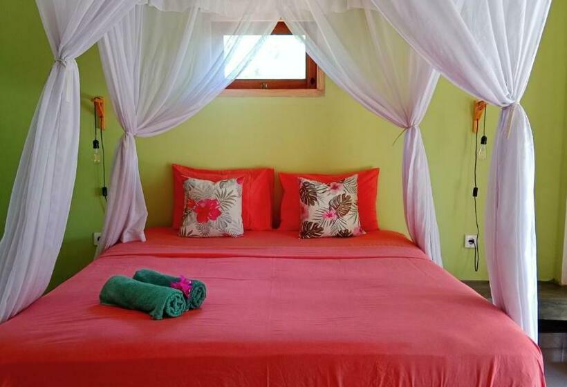 חדר סטנדרט עם מיטת קינג, Black Sand Hostel Amed