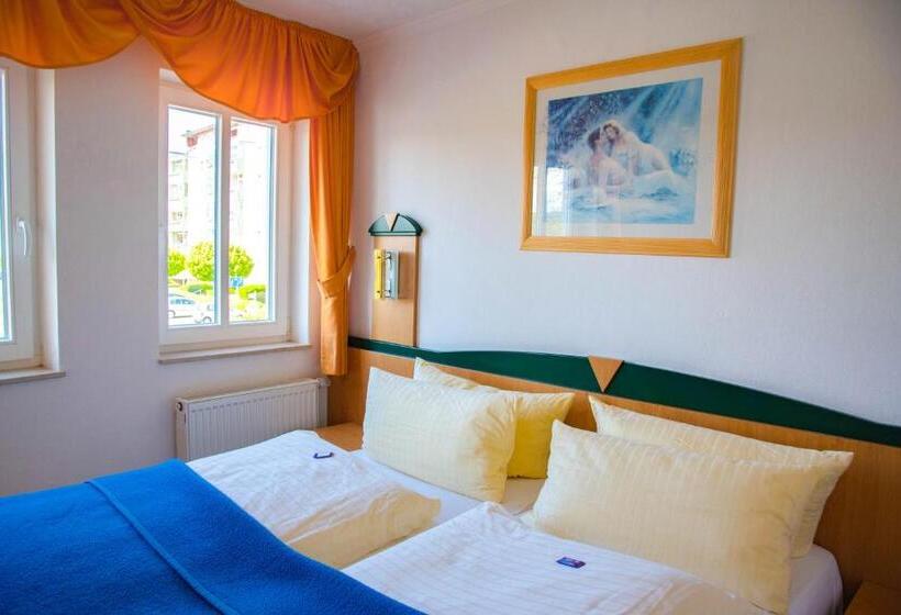 דירה בת חדר שינה 1 עם מרפסת, Dünenschloss