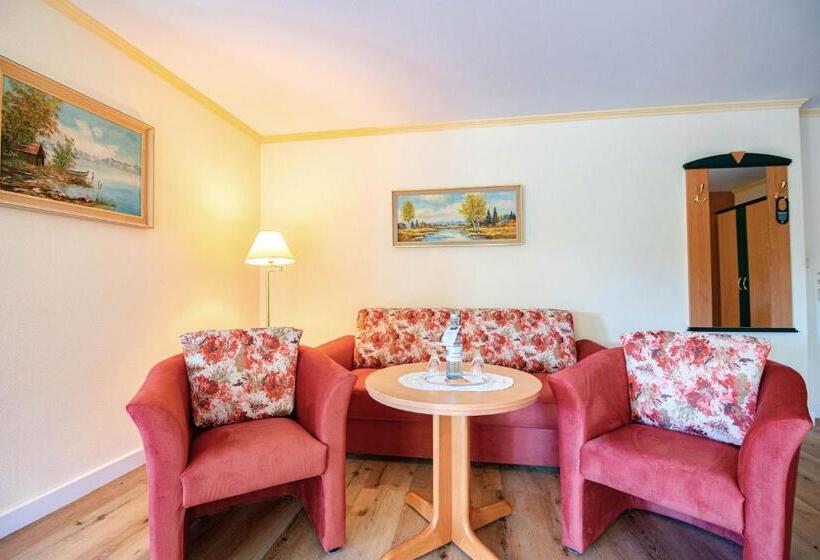 דירה בת חדר שינה 1 עם מרפסת, Dünenschloss