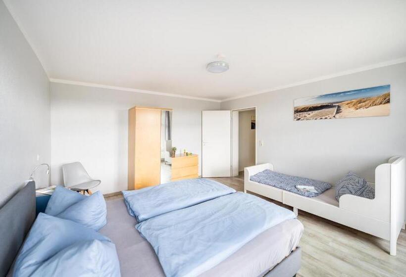 带1个卧室的带阳台的公寓, Haus Ferienglück Sauna Im Haus