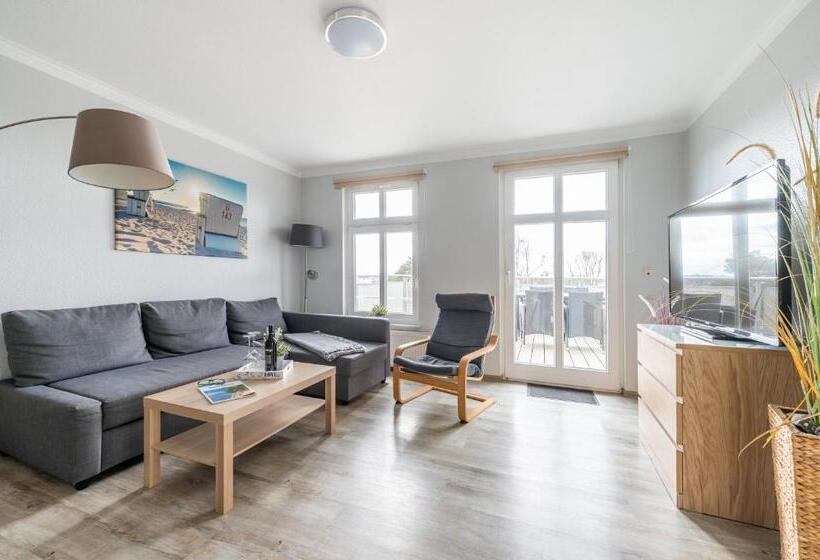 Апартаменты 1 Спальня с Балконом, Haus Ferienglück Sauna Im Haus