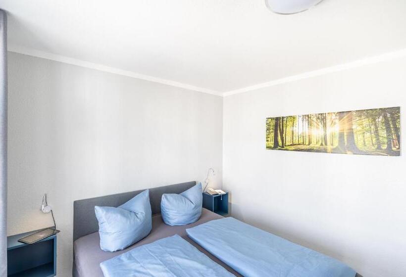 带1个卧室的带阳台的公寓, Haus Ferienglück Sauna Im Haus