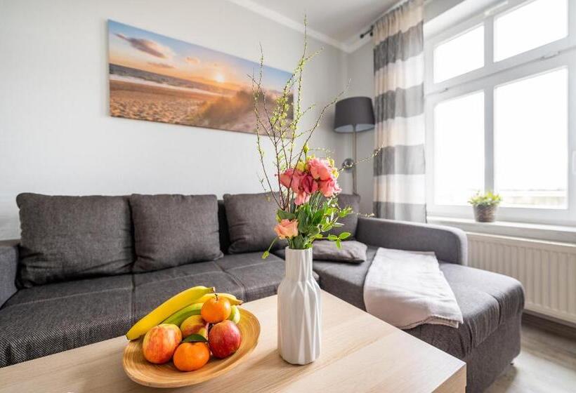 带2个卧室的公寓, Haus Ferienglück Sauna Im Haus