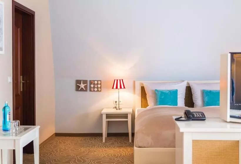Standardzimmer innenliegend, Mein Strandhaus Hotel, Restaurant & Schwimmbad