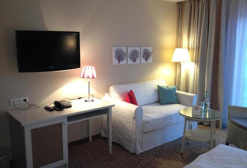 Standardzimmer innenliegend, Mein Strandhaus   Hotel, Restaurant & Schwimmbad