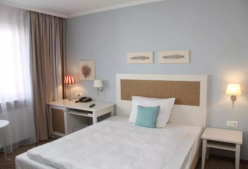 Standardeinzelzimmer, Mein Strandhaus Hotel, Restaurant & Schwimmbad