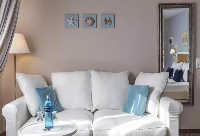 Standardzimmer mit Balkon, Mein Strandhaus Hotel, Restaurant & Schwimmbad