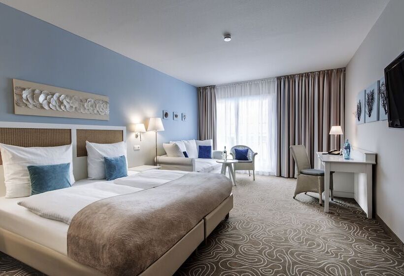 Номер Стандарт с Балконом, Mein Strandhaus Hotel, Restaurant & Schwimmbad