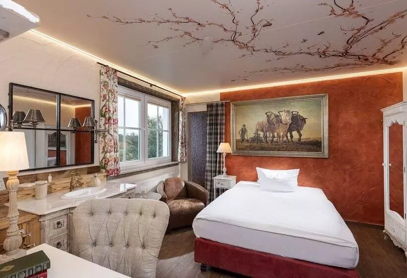 اتاق سوپریور یک تخته, Wellnesshotel Seeschlößchen   Privat  Spa & Naturresort
