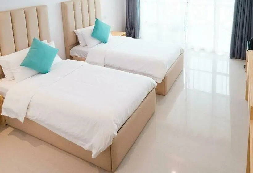 اتاق لوکس با بالکن, Sunrise By White Sand Dhigurah