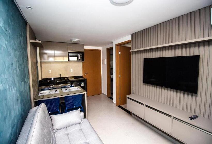 1 Bedroom Deluxe Apartment, Bela Vista Beach By New Time