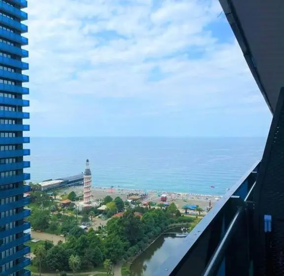 キングサイドベッドのスタンダードワンルーム, Sea View Aparthotel In Batumi